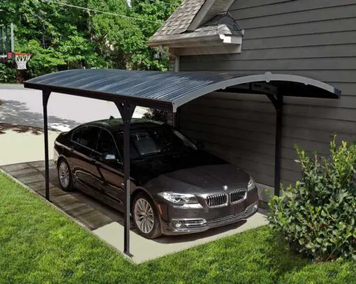 Palram Carports Atlas 5000 Grey Solar Grey Australia