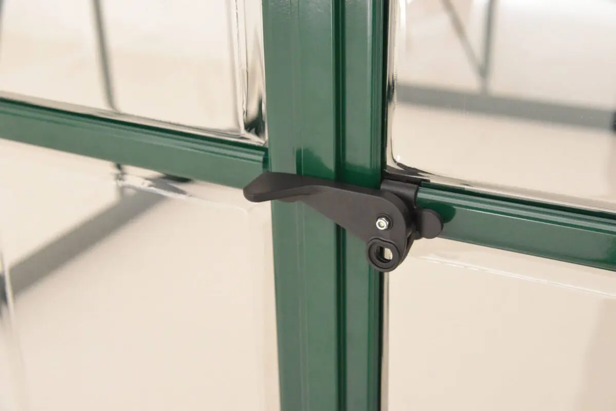 Green lockable door