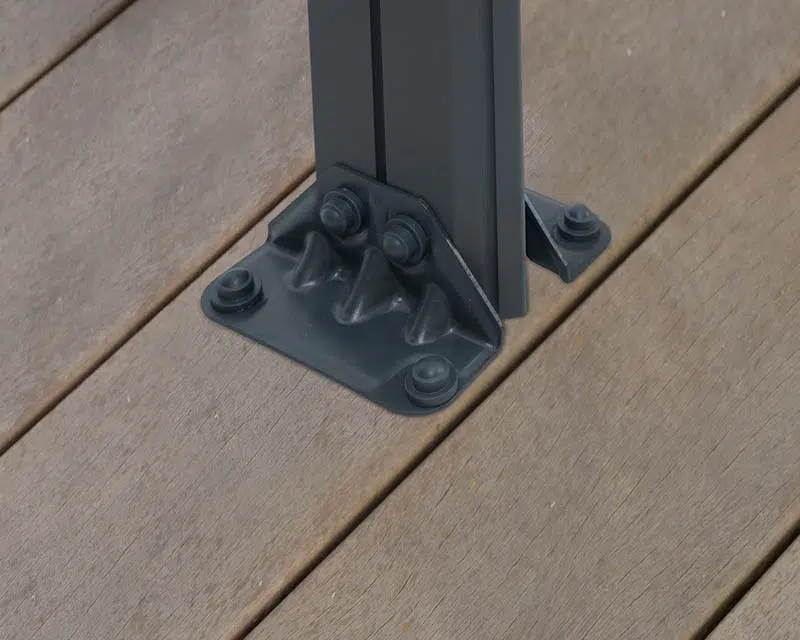 Palram Garden Gazebos Martinique Grey Bronze Anchoring Leg 1