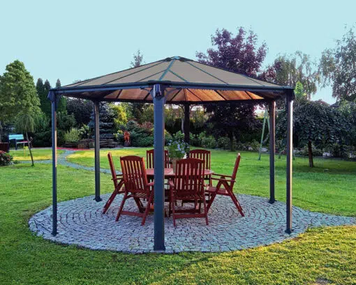 Monaco Gazebo | Hexagonal Gazebo | Gazebo Kit - Image 3