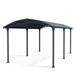 Palram Carports Arcadia 6400 Grey Bronze CutOut