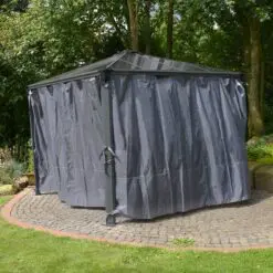 Palram_Garden_Gazebos_Palermo_3000_Curtains_Set_Main_1