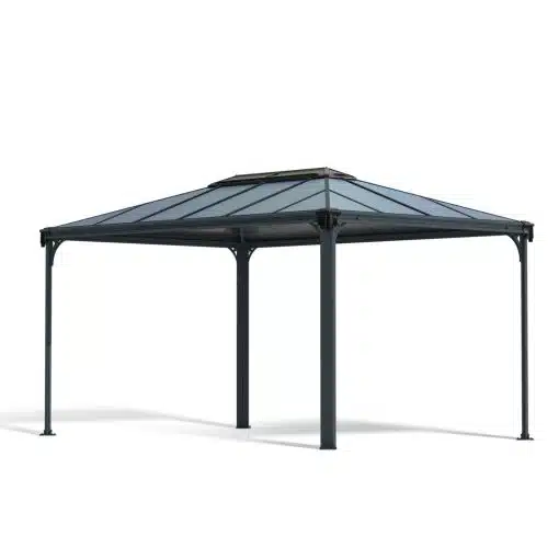 Palram Canopia Garden Gazebos Martinique 4300 Grey Grey