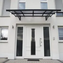 Palram Door Awnings Herald 2230 Grey Clear Main 02