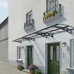 Palram-Canopia_Door_Awnings_Herald_6690_Grey_Mist_Main