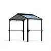 Austin BBQ Gazebo 6x8 1.8x2.4m Black Palram-Canopia Garden Gazebos